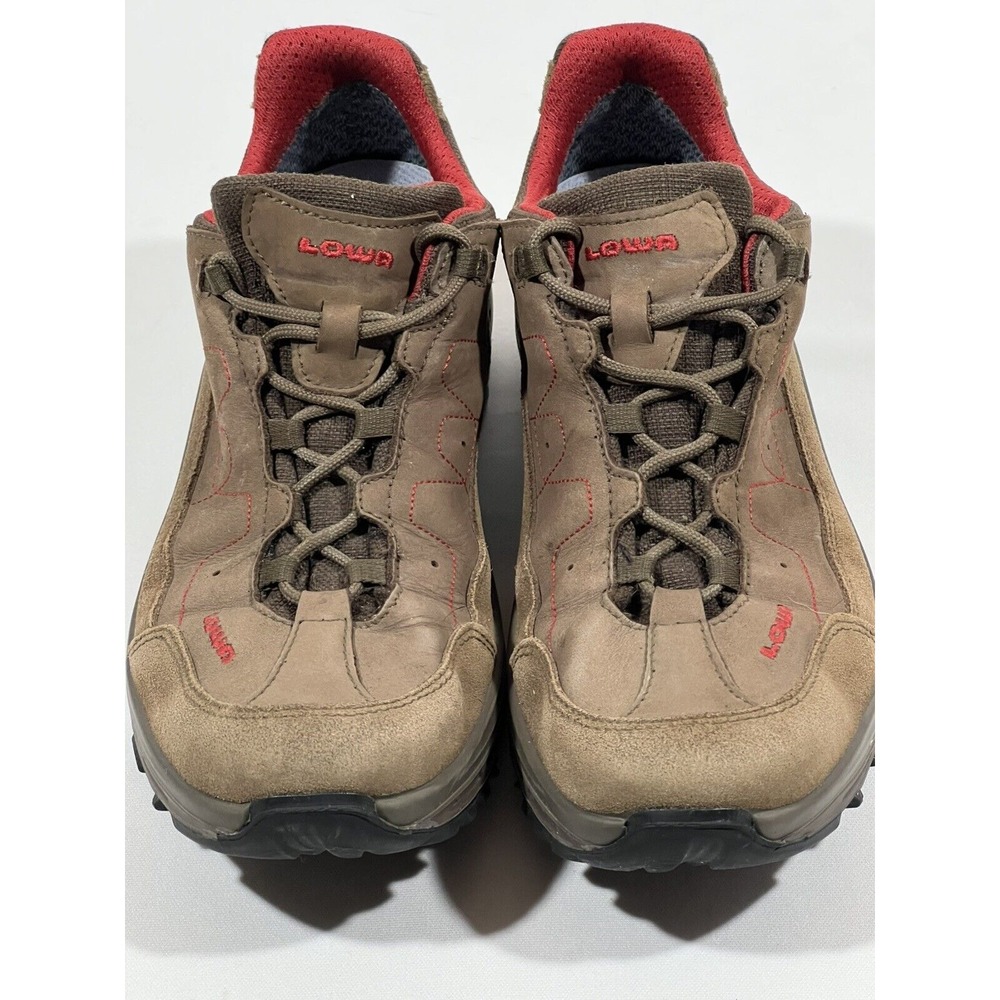 Lowa Tempest Hiking Shoes Womens 9 Brown‎ Leather Gorpcore Outdoor Trail